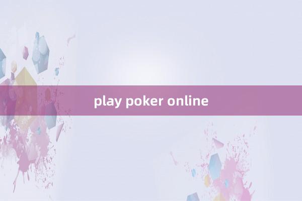 play poker online